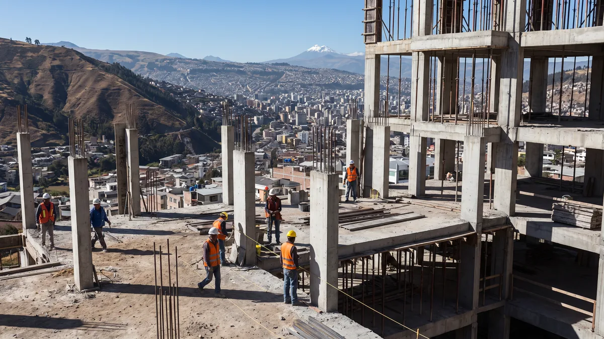 Hormigón premezclado en Quito